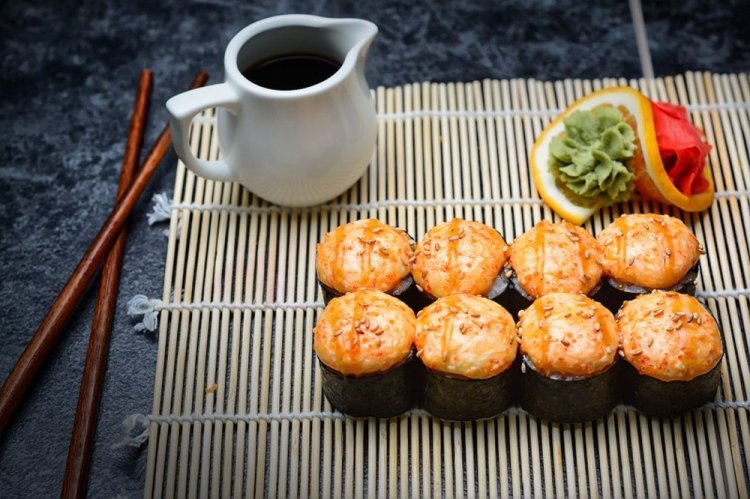 Baked Rolls with Mussels