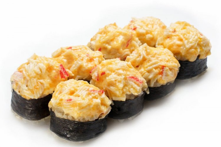 Baked Rolls with Shrimp