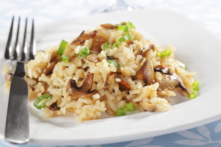 Rice with Mushrooms