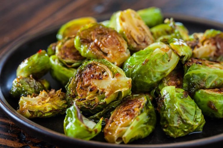 Brussels Sprouts in Soy Sauce