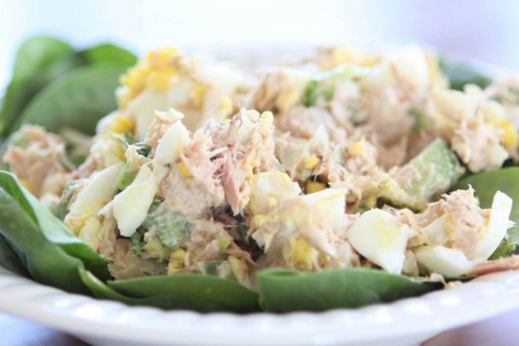 Tuna and Cucumber Salad