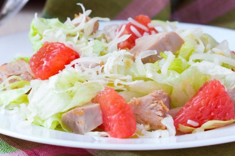 Chicken and Grapefruit Salad