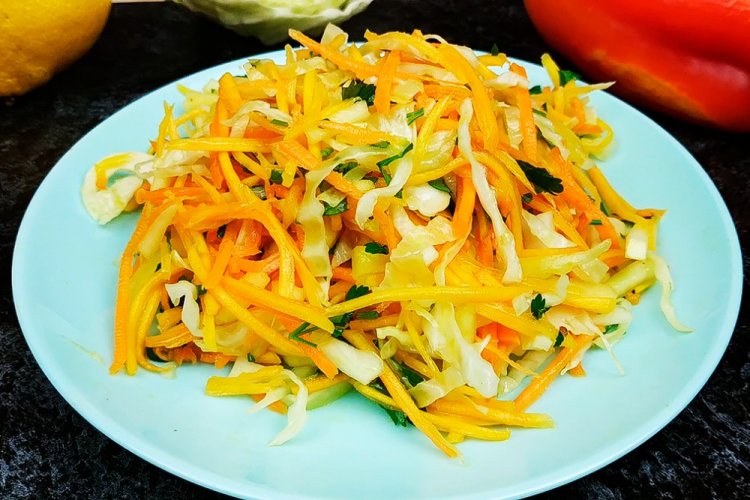 Pumpkin and Cabbage Salad