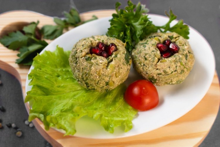 Green Bean Pkhali