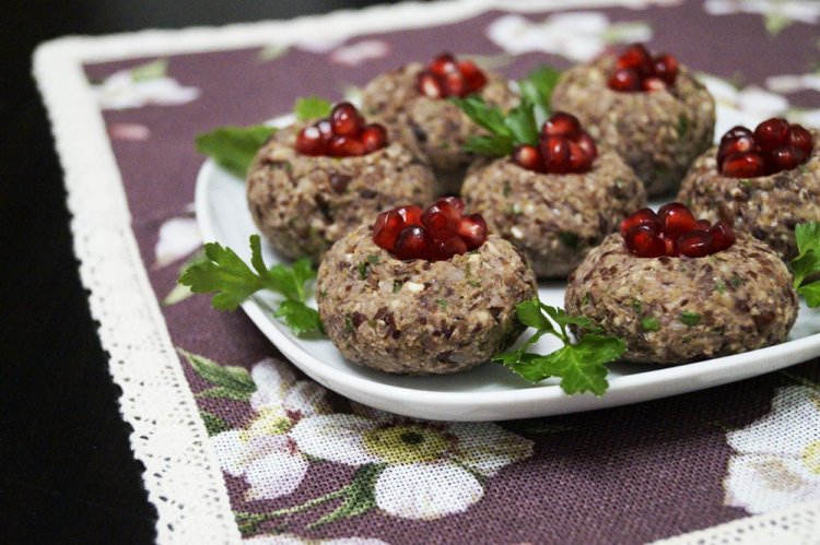 Mushroom Pkhali