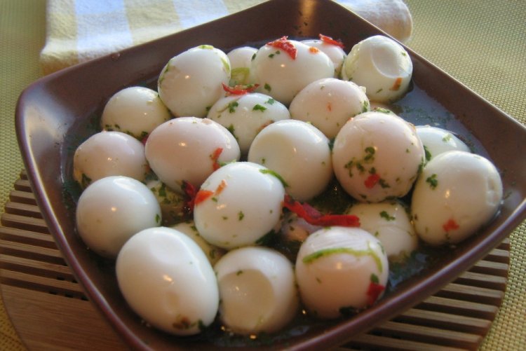 Georgian Pickled Eggs