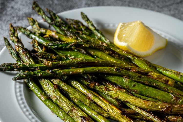 Asparagus on a Grill Pan