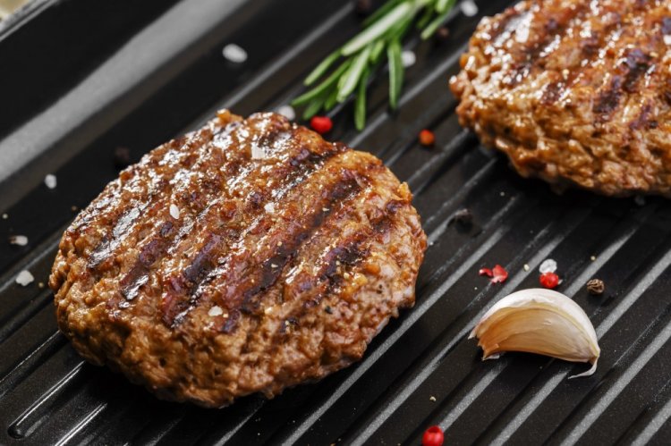 Cutlets on a Grill Pan