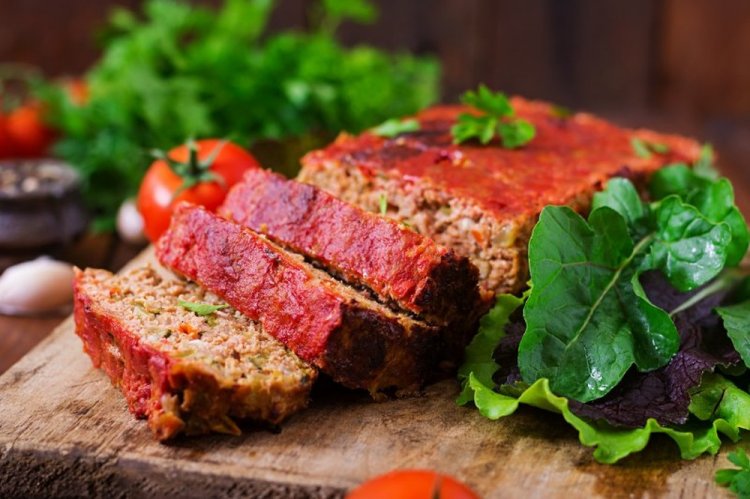 Pastel de carne de ternera con verduras
