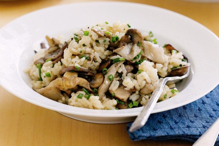 Risotto with Dried Wild Mushrooms