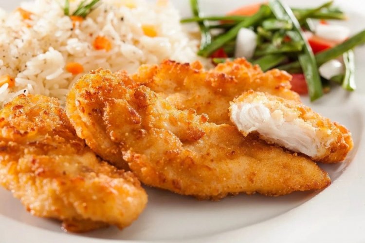 Escalope de pollo festivo