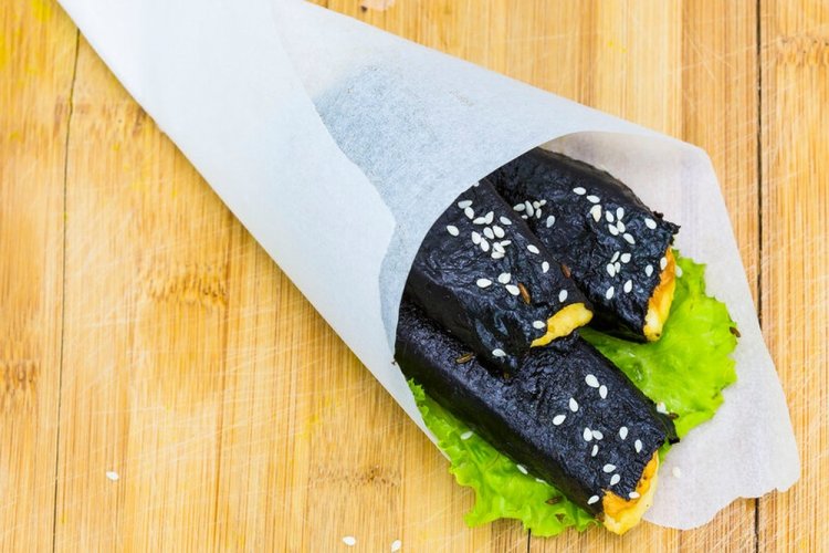 Pumpkin Appetizer in Nori