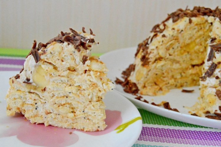 No-Bake Cookie Cake