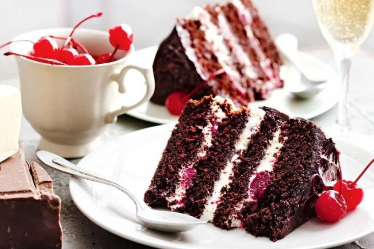 Black Forest Cake for New Year 2024