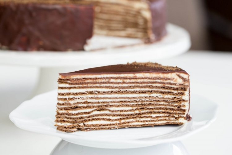 Spartak Cake for New Year 2024