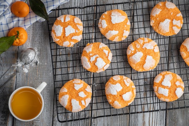 Galletas de mandarina para Año Nuevo 2024