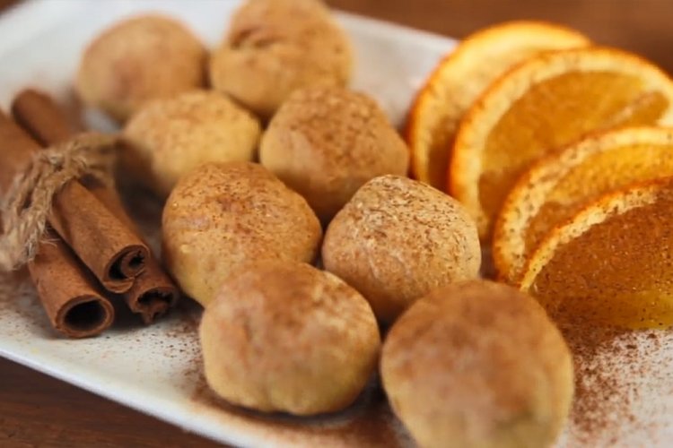 Galletas de naranja con canela