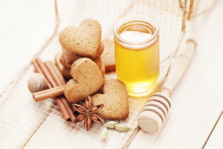 Galletas de jengibre y miel