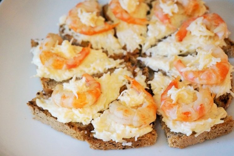 Shrimp Sandwiches for New Year 2024