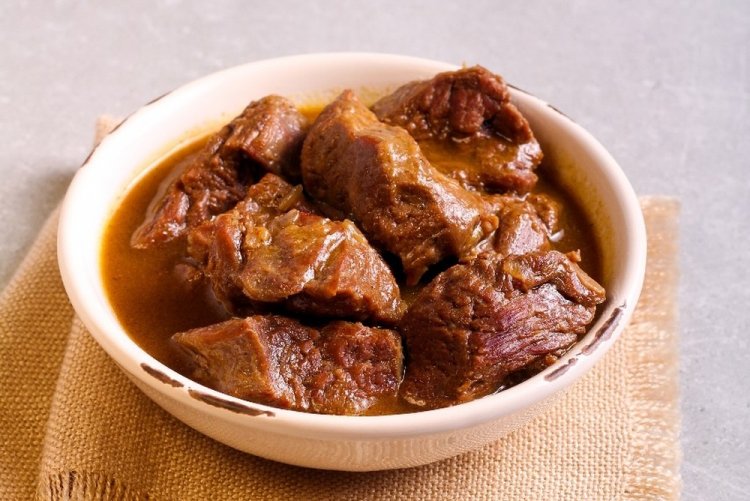 Skillet Beef in Beer