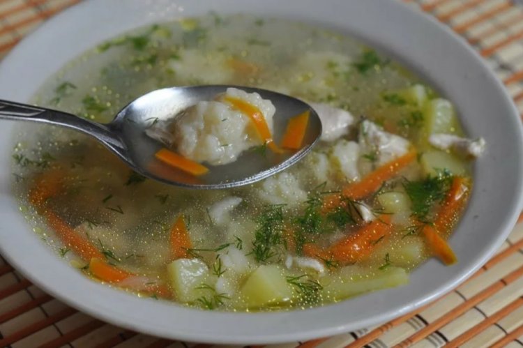 Rice Dumpling Soup