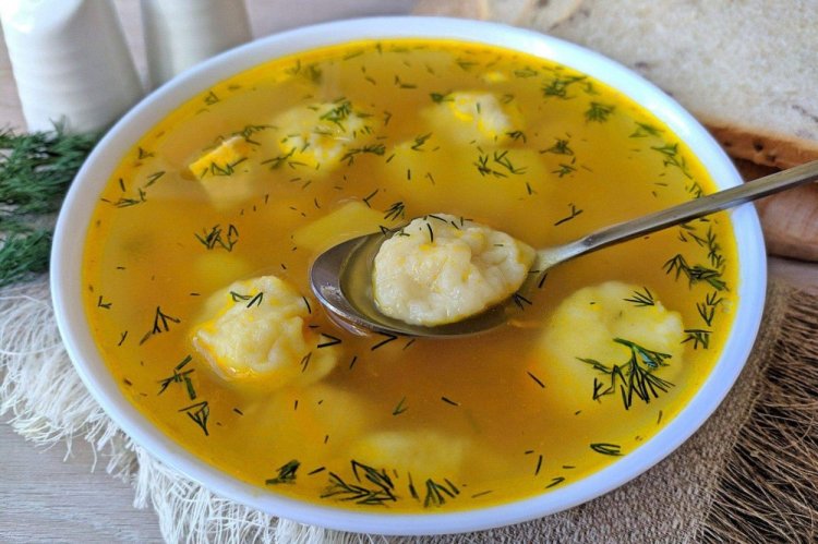 Beef Soup with Dumplings