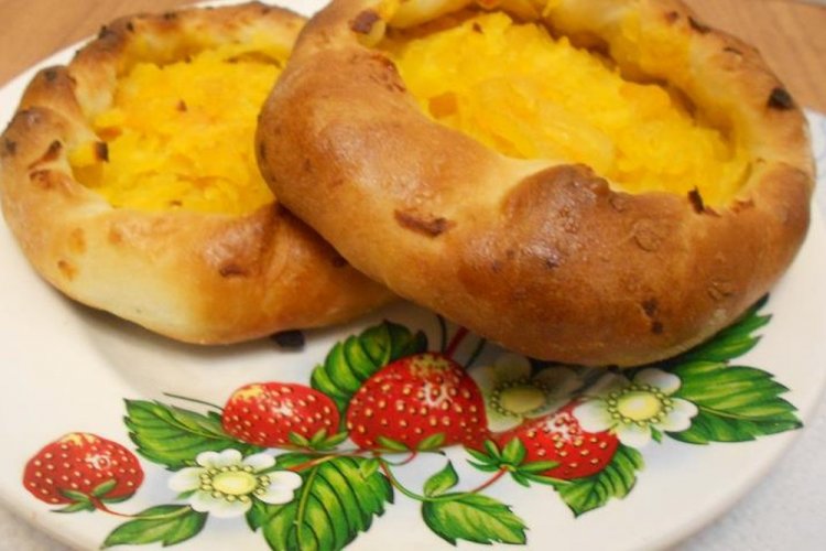 Vatrushkas con calabaza