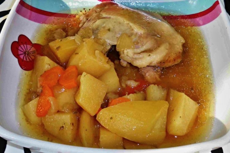 Smoked Chicken Stew