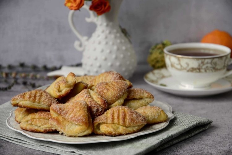 Cottage Cheese Cookies with Sugar