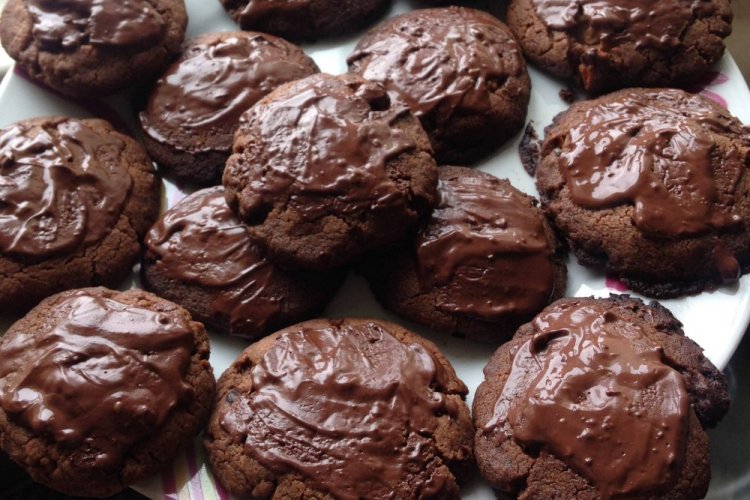 Chocolate Cottage Cheese Cookies