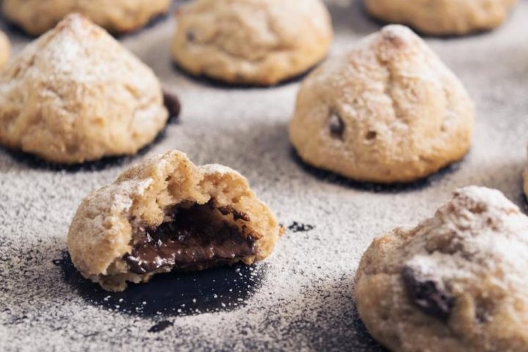 Cottage Cheese Cookies with Chocolate