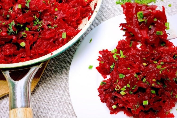 Remolacha estofada en tomate