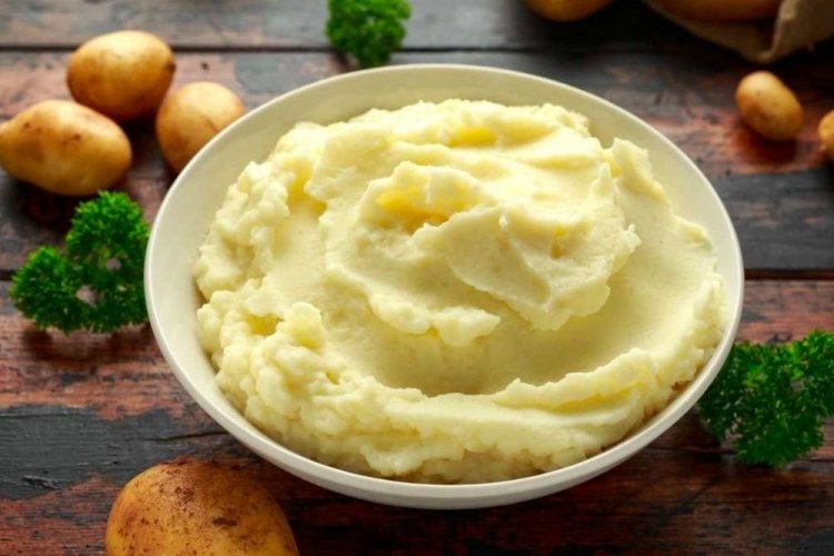 Puré de patatas con queso