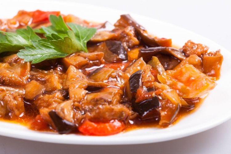 Pork Fry with Eggplant