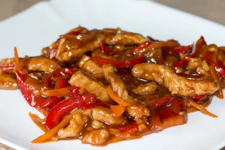 Pork Fry with Bell Pepper