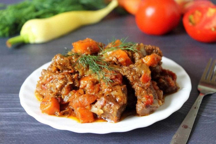 Pork Fry with Tomatoes