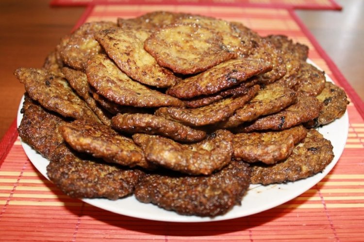 Tortitas de hígado de cerdo con tocino