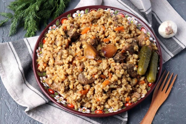 Pearl Barley Pilaf