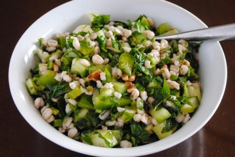 Cucumber and Pearl Barley Salad