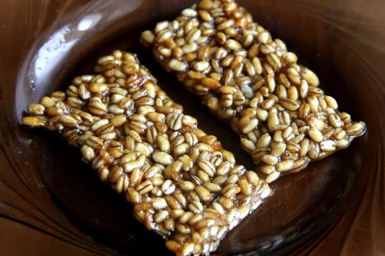 Kozinaki (Nut Brittle) from Pearl Barley