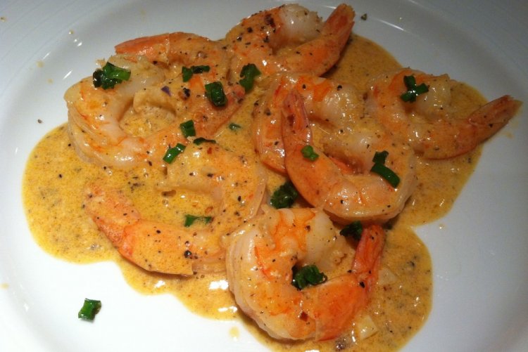 Shrimp in Creamy Soy Sauce