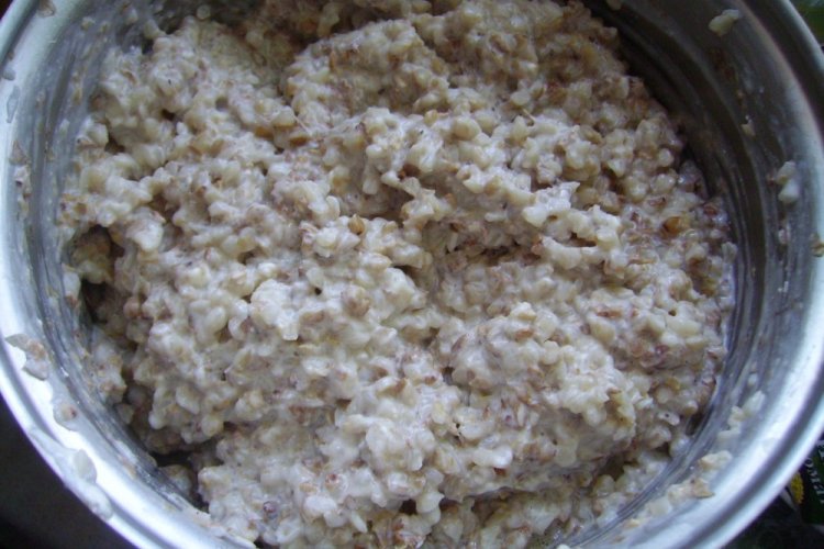Buckwheat in Sour Cream