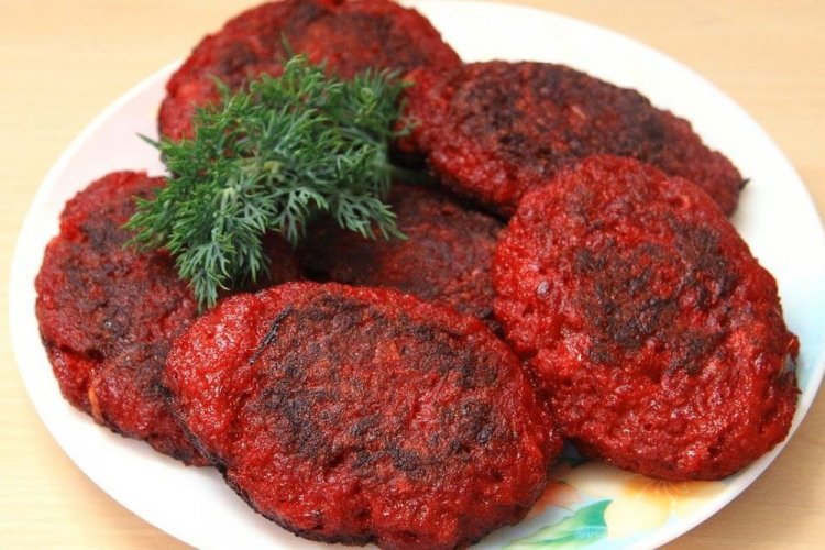Beetroot Fritters