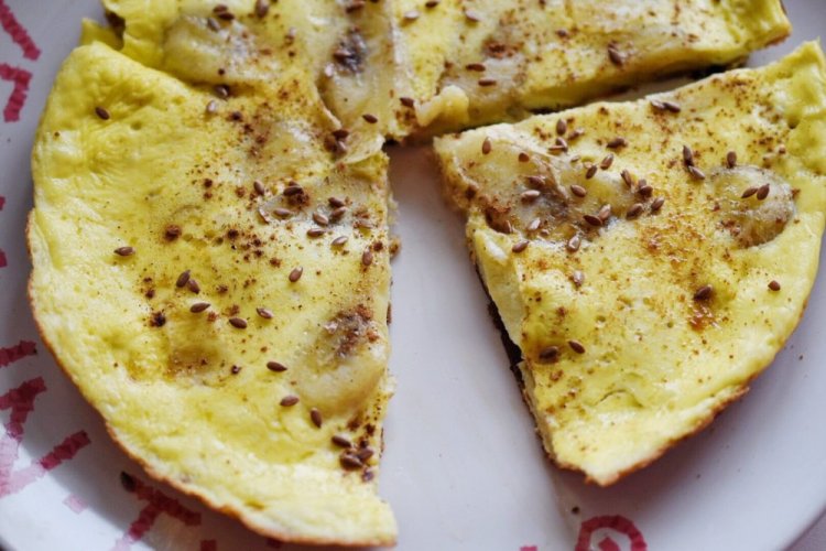 Omelet with Banana