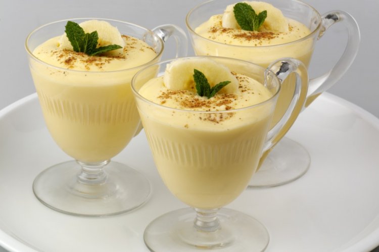 Cottage Cheese Mousse with Banana