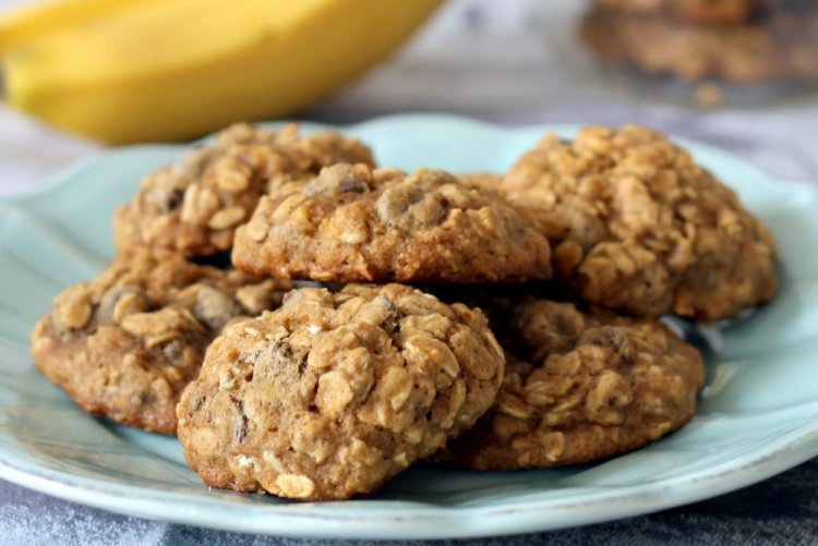 Banana Oatmeal Cookies