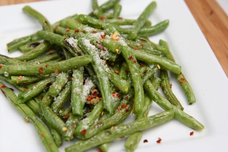 Judías verdes al horno