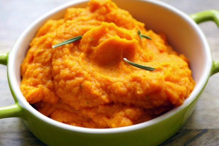 Puré de batata con zanahoria