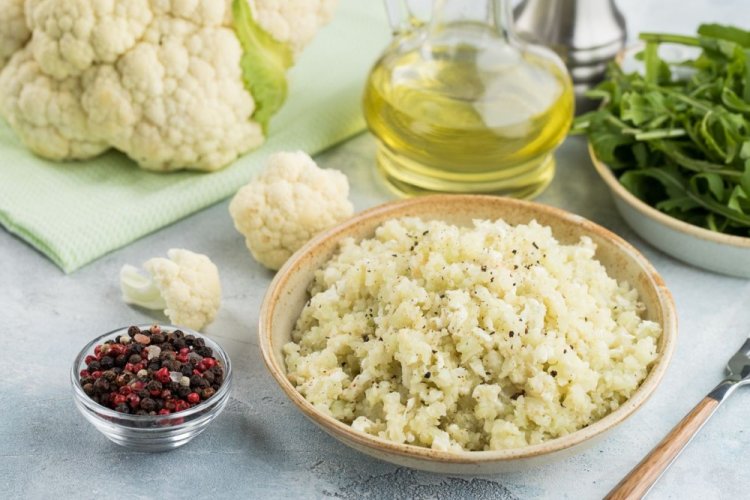 Arroz de coliflor