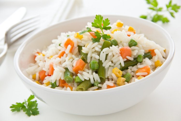 Arroz con verduras